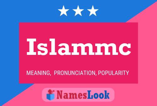 ملصق اسم Islammc