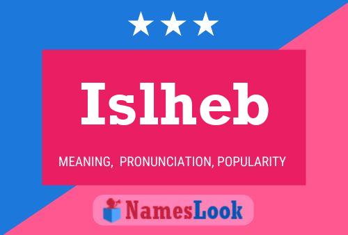 ملصق اسم Islheb