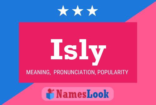 ملصق اسم Isly