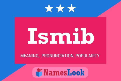 ملصق اسم Ismib