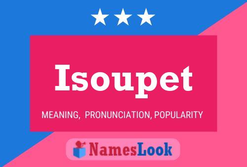 ملصق اسم Isoupet