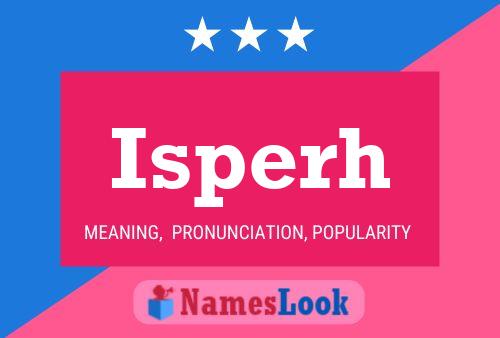 ملصق اسم Isperh