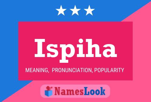 ملصق اسم Ispiha