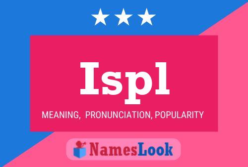 ملصق اسم Ispl