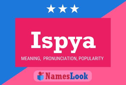 ملصق اسم Ispya