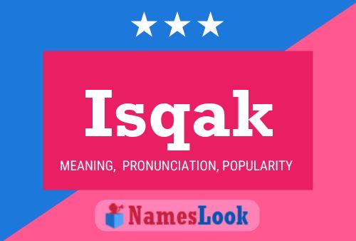 ملصق اسم Isqak