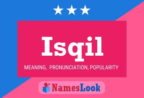 ملصق اسم Isqil