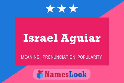 ملصق اسم Israel Aguiar