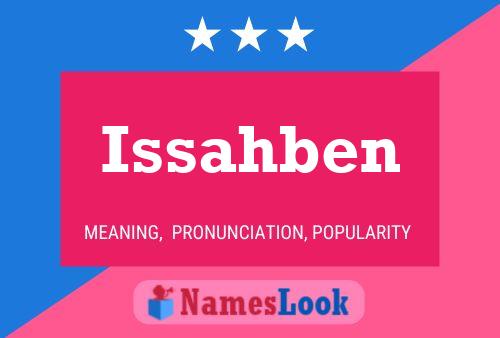 ملصق اسم Issahben