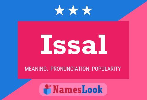 ملصق اسم Issal