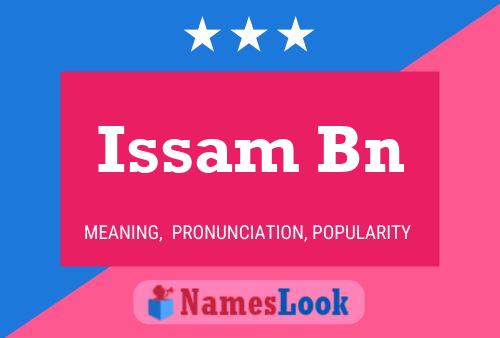 ملصق اسم Issam Bn