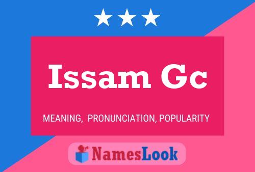 ملصق اسم Issam Gc