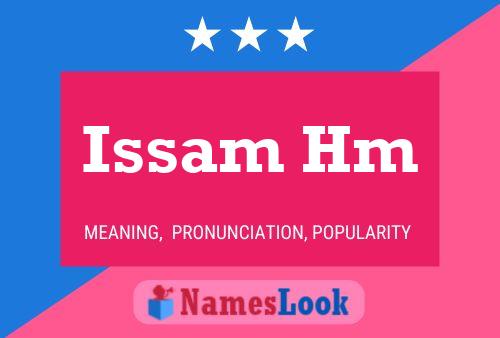 ملصق اسم Issam Hm