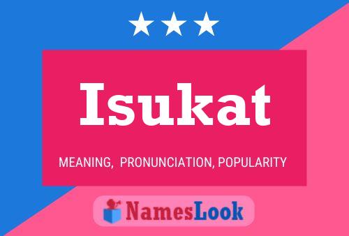 ملصق اسم Isukat