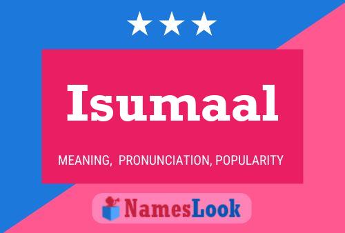 ملصق اسم Isumaal