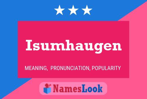 ملصق اسم Isumhaugen