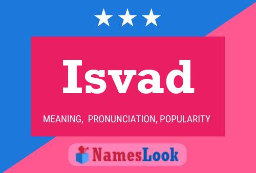 ملصق اسم Isvad