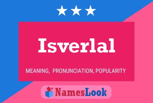 ملصق اسم Isverlal