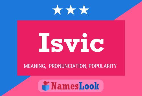 ملصق اسم Isvic