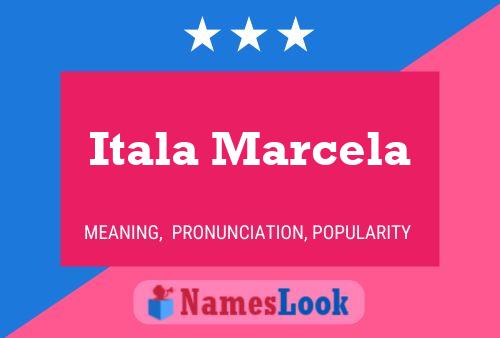 ملصق اسم Itala Marcela