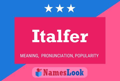 ملصق اسم Italfer