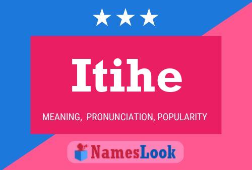 ملصق اسم Itihe