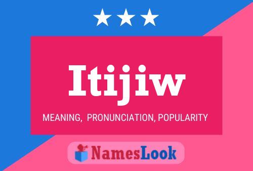 ملصق اسم Itijiw