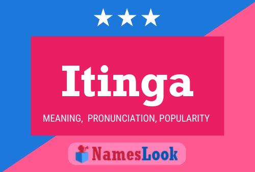 ملصق اسم Itinga