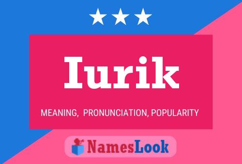 ملصق اسم Iurik