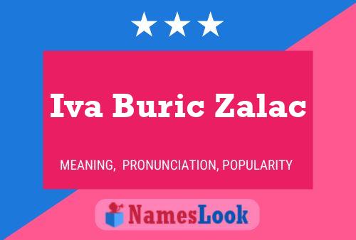 ملصق اسم Iva Buric Zalac