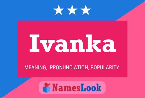 ملصق اسم Ivanka