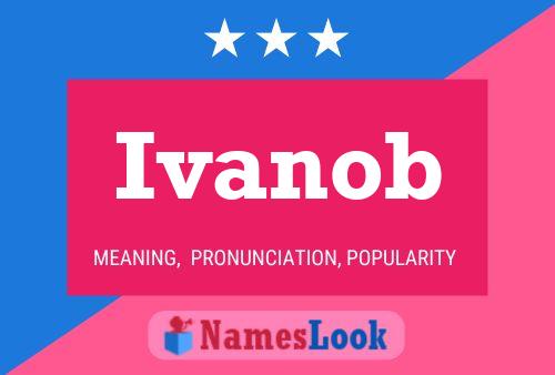 ملصق اسم Ivanob