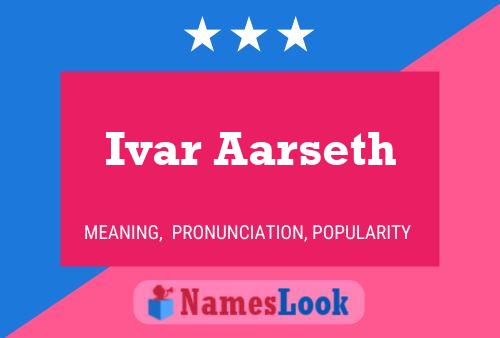 ملصق اسم Ivar Aarseth