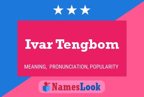 ملصق اسم Ivar Tengbom