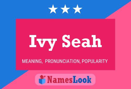 ملصق اسم Ivy Seah