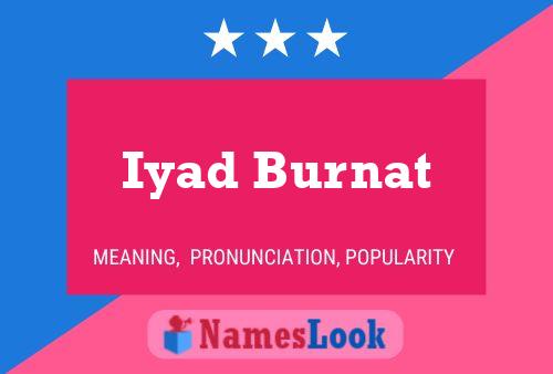 ملصق اسم Iyad Burnat