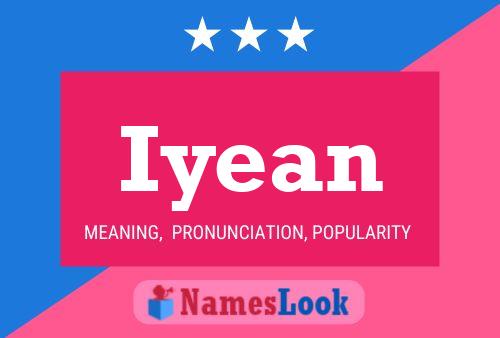 ملصق اسم Iyean