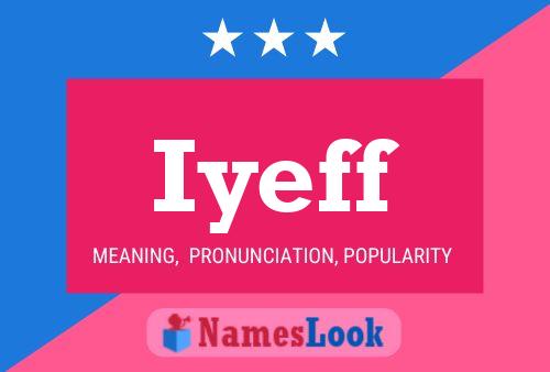 ملصق اسم Iyeff