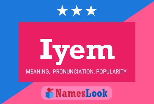 ملصق اسم Iyem