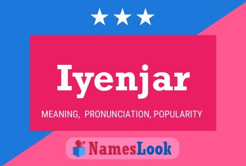 ملصق اسم Iyenjar