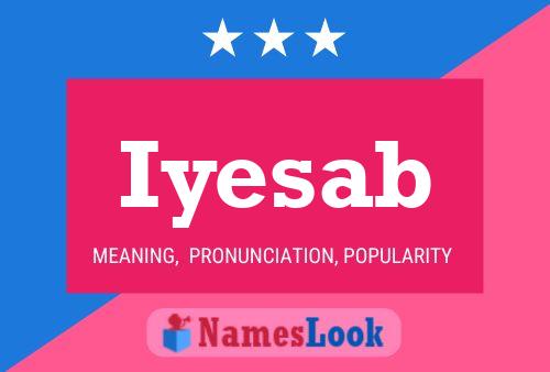 ملصق اسم Iyesab