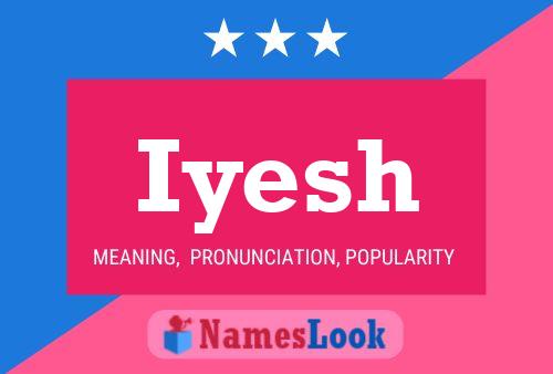 ملصق اسم Iyesh