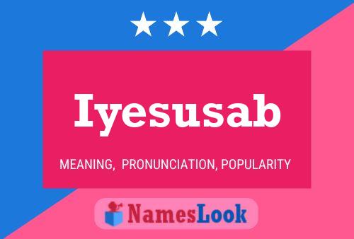 ملصق اسم Iyesusab