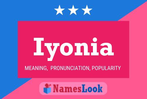 ملصق اسم Iyonia