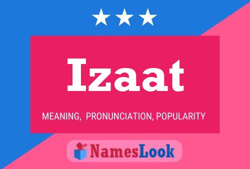 ملصق اسم Izaat