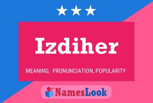 ملصق اسم Izdiher