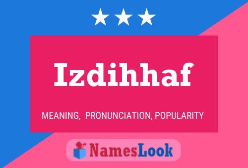 ملصق اسم Izdihhaf