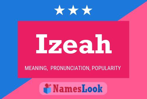 ملصق اسم Izeah