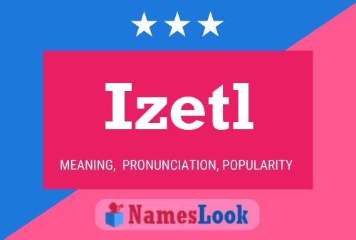 ملصق اسم Izetl