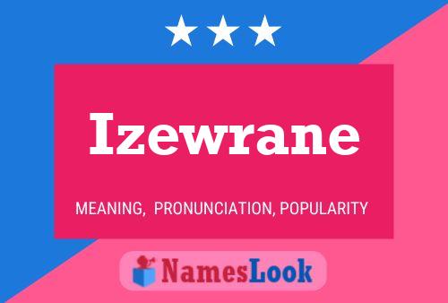 ملصق اسم Izewrane